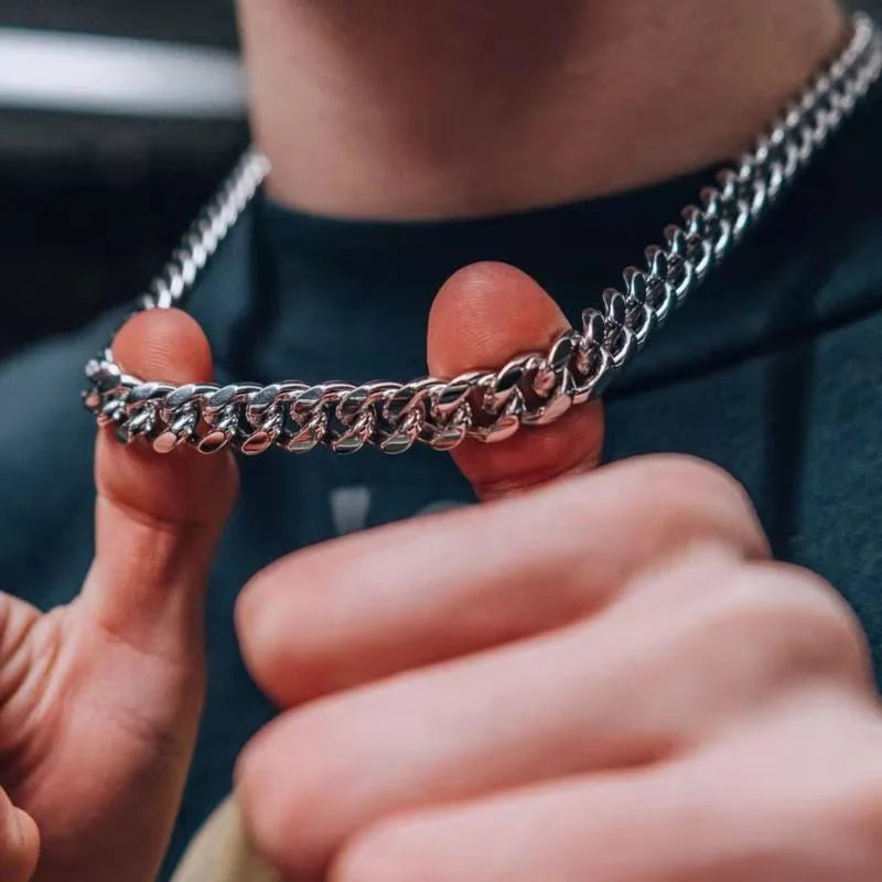 Kubanische Gliederkette Essential Steel