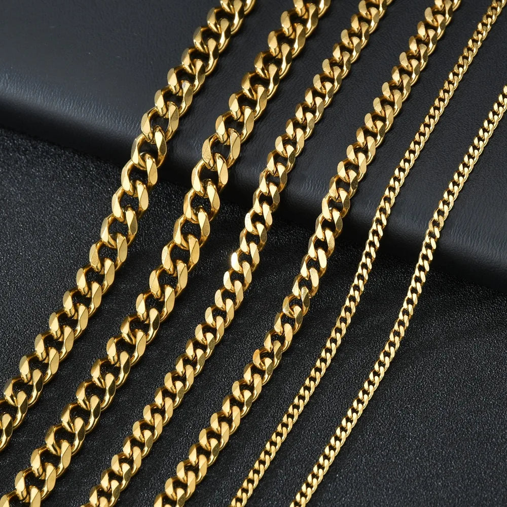 Kubanische Gliederkette Essential Steel