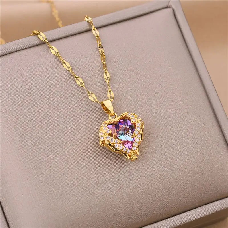 Collar Corazón del Océano
