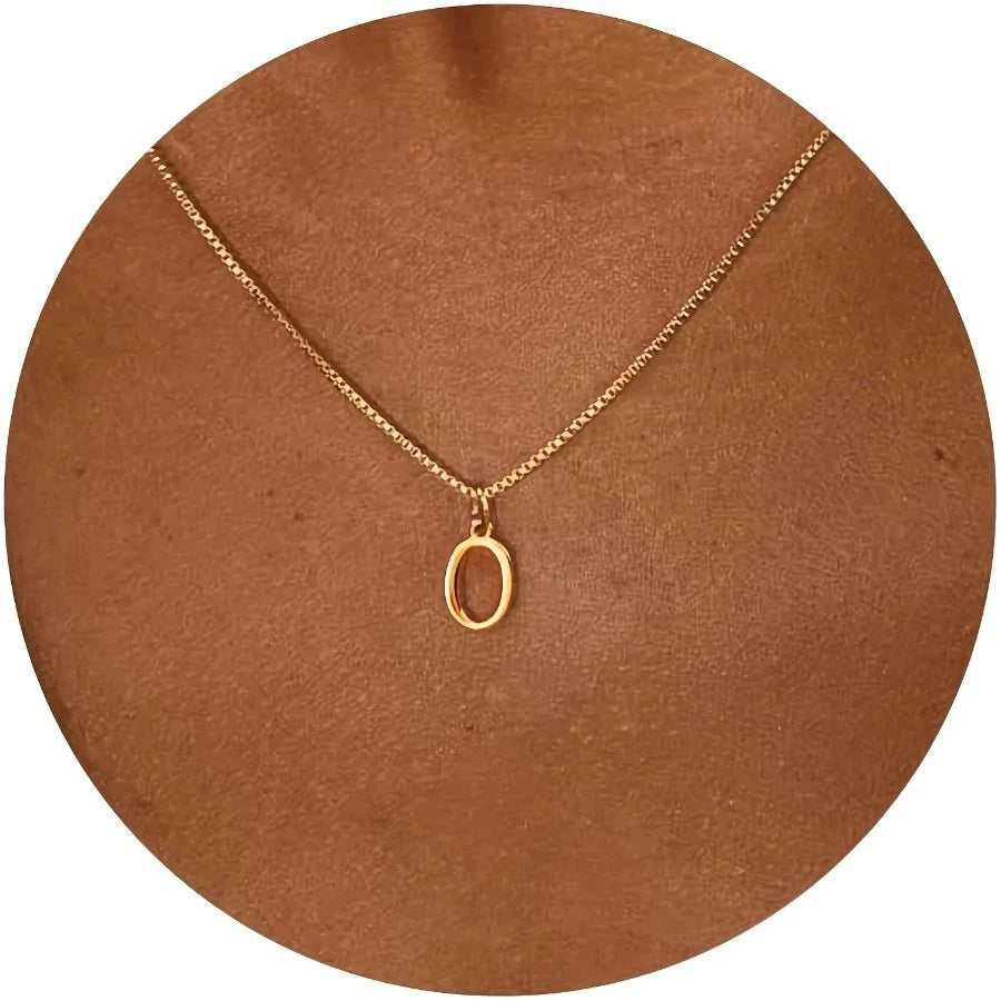 Halskette Buchstabe Essential 18K