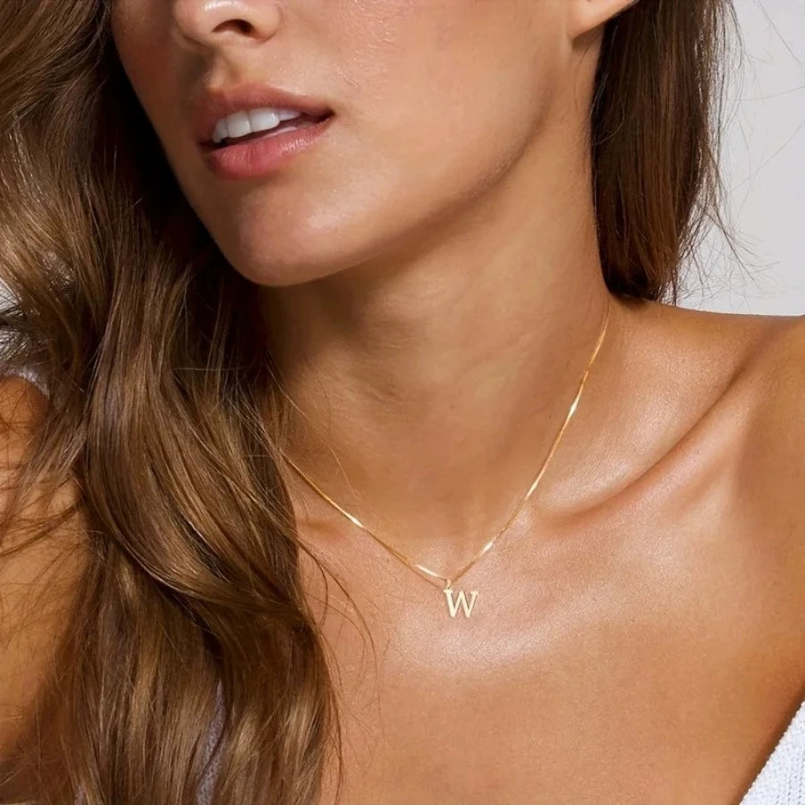 Halskette Buchstabe Essential 18K
