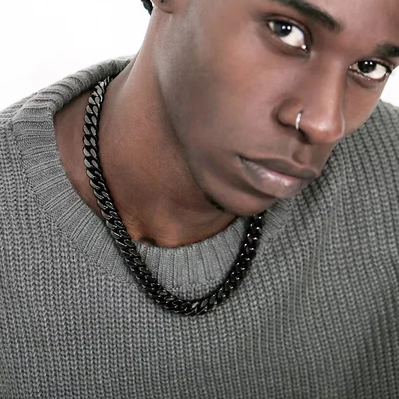 Collar Cubano Essential Steel