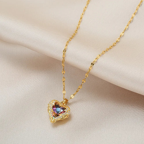 Collar Corazón del Océano