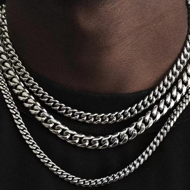 Kubanische Gliederkette Essential Steel