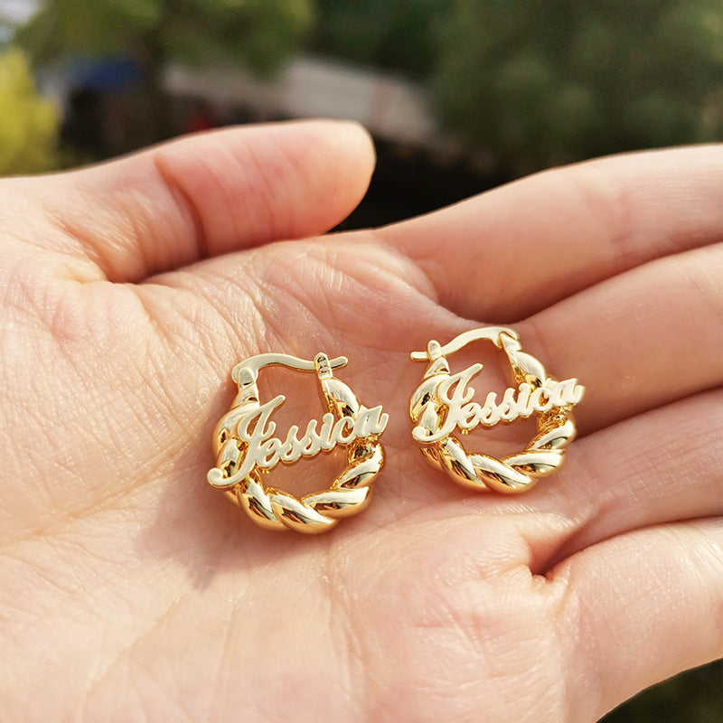 Collar de Nombre Personalizado DIY con Piedra de Nacimiento en Forma de Corazón